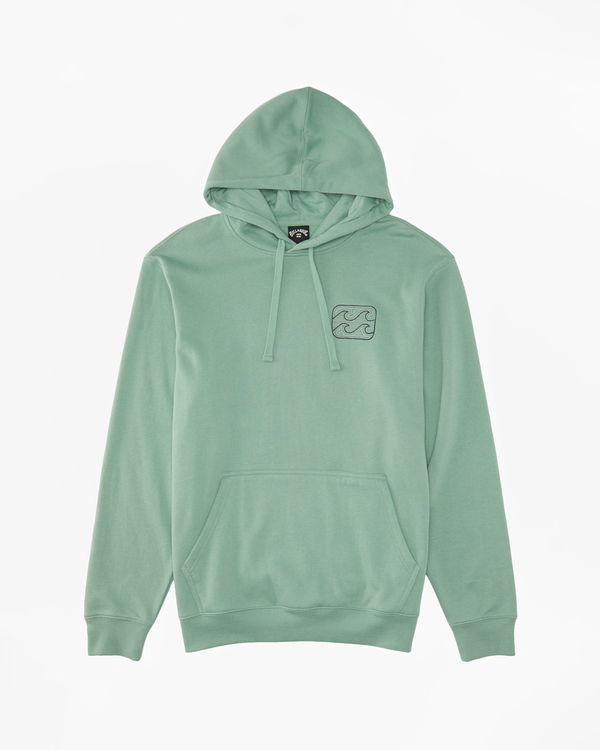 4 Short Sands - Sudadera con Capucha para Hombre Verde ABYFT00393 Billabong