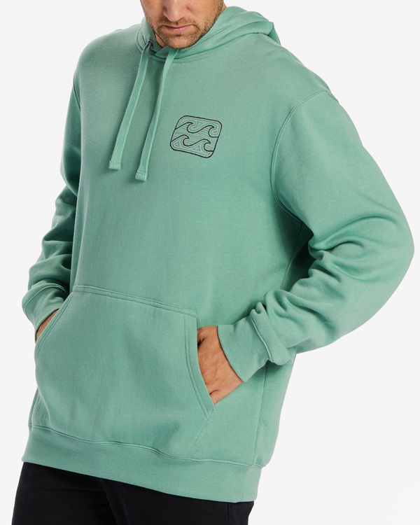 2 Short Sands - Sudadera con Capucha para Hombre Verde ABYFT00393 Billabong