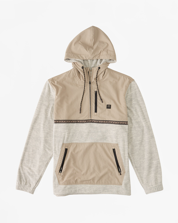 8 Boundary Graphene - Sudadera con Media Cremallera para Hombre Blanco ABYFT00414 Billabong