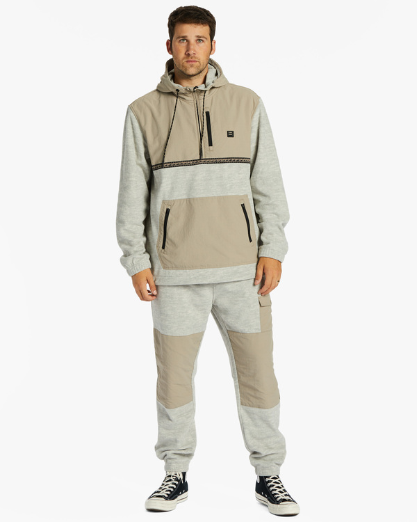 1 Boundary Graphene - Sudadera con Media Cremallera para Hombre Blanco ABYFT00414 Billabong