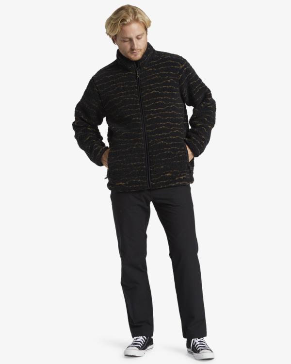 1 Boundary Switchback - Fleece met Rits voor Heren Black ABYFT00469 Billabong