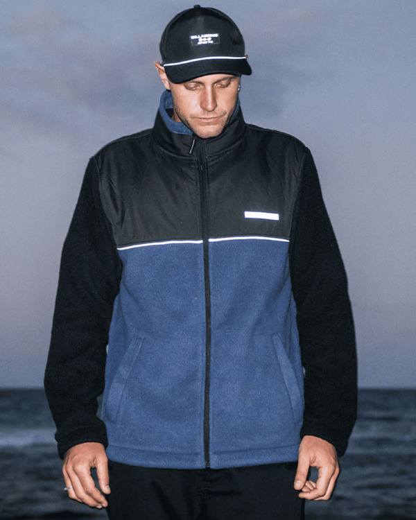 0 Boundary Spec 73 - Pullover met Halve rits van Polar fleece voor Heren Black ABYFT00489 Billabong