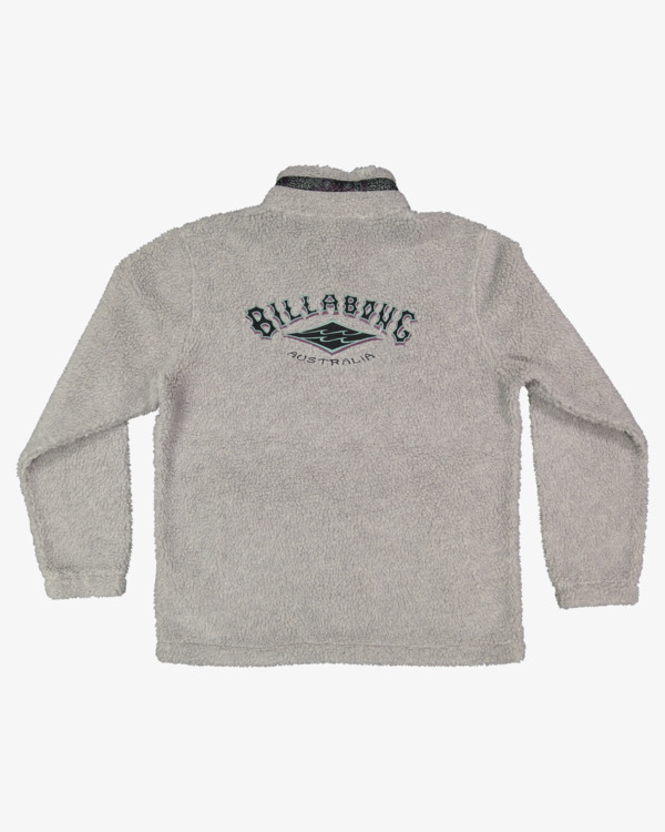 6 Boundary Tombstone - Sweat col montant pour Homme Blanc ABYFT00501 Billabong