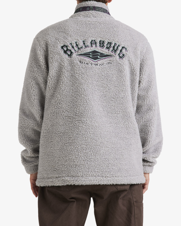 9 Boundary Tombstone - Sweatshirt com meia gola para Homem Branco ABYFT00501 Billabong