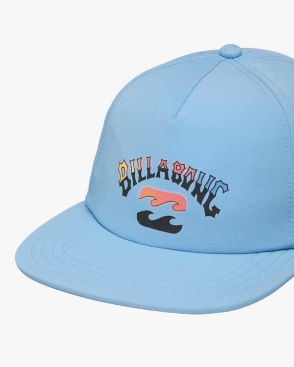 3 Arch Team - Medium Profile 5-Panel Unstructured Hat With A Snapback for Men Black ABYHA00461 Billabong