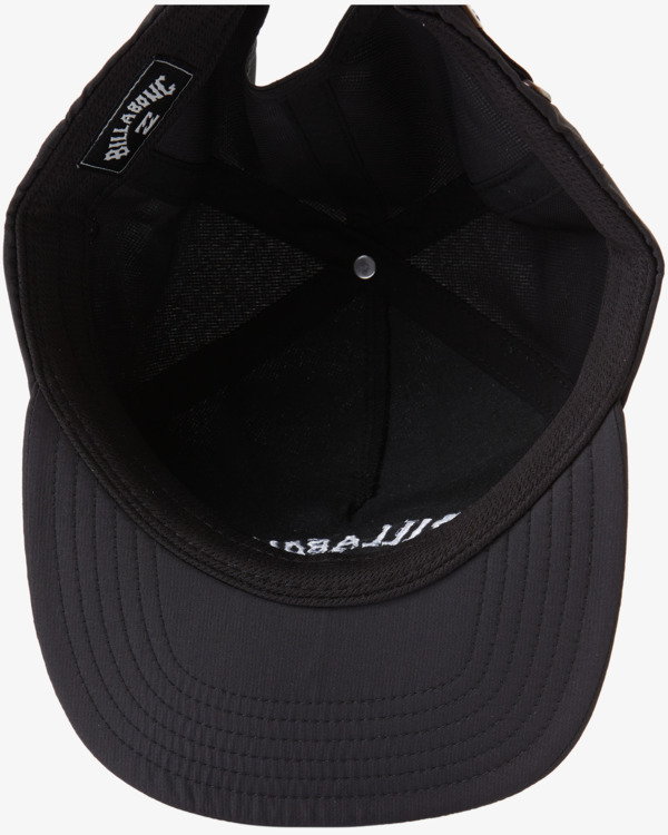 4 Arch Team - Medium Profile 5-Panel Unstructured Hat With A Snapback for Men Black ABYHA00461 Billabong