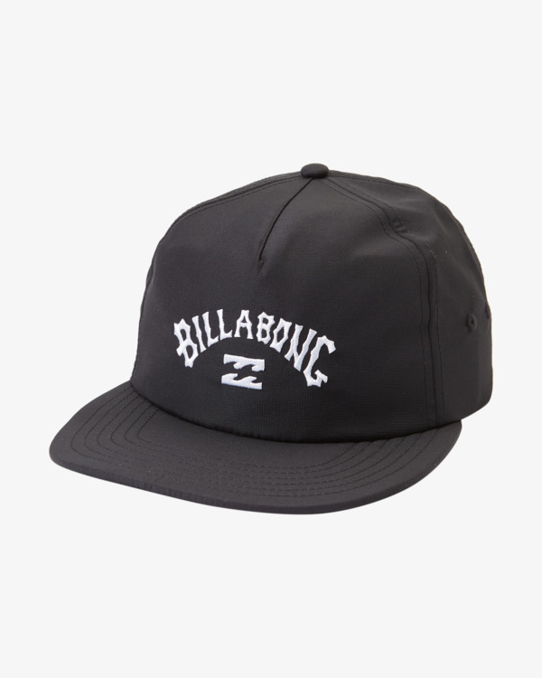 0 Arch Team - Medium Profile 5-Panel Unstructured Hat With A Snapback for Men Black ABYHA00461 Billabong