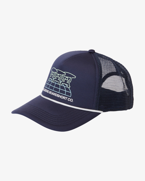 0 Riot - TruckerCap für Männer Blau ABYHA00477 Billabong