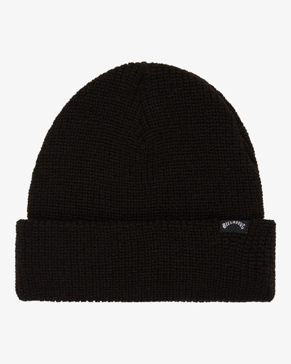 4 Arcade - Skull Fit Knit Cuffed Beanie for Men Black ABYHA00512 Billabong