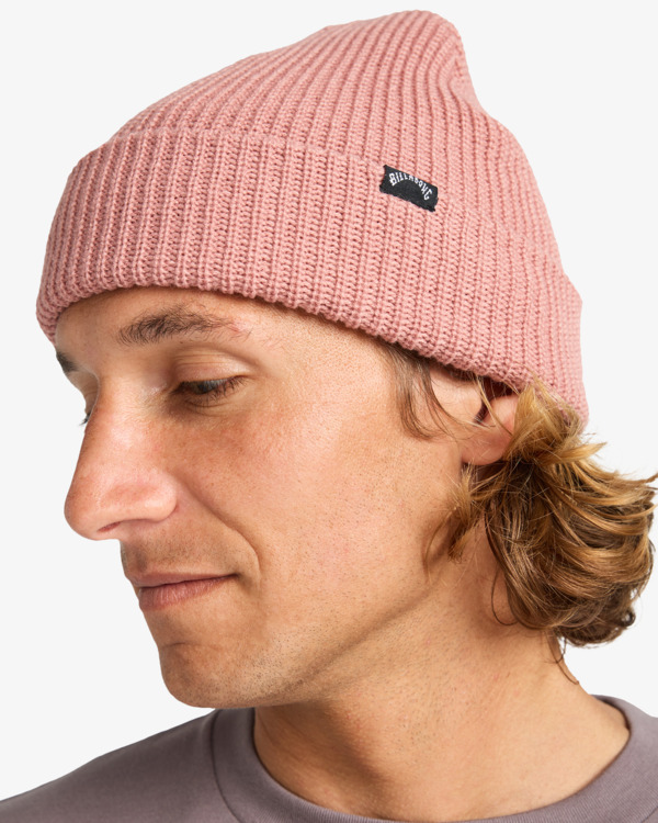 1 Arcade - Gorro con Dobladillo para Hombre Rosa ABYHA00512 Billabong