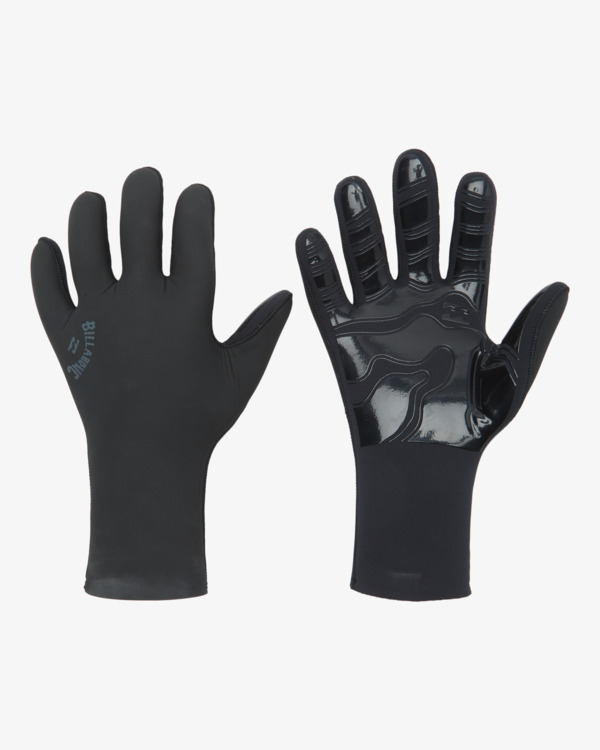 0 2mm Absolute - 5-Finger-Neoprenhandschuhe für Männer Schwarz ABYHN00123 Billabong