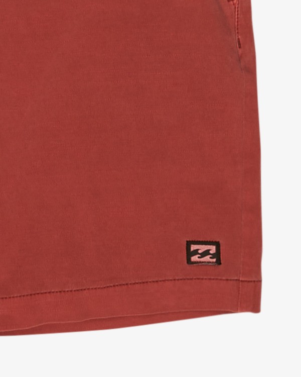 8 Crossfire Wave Washed 18" Red ABYHY03000 Billabong