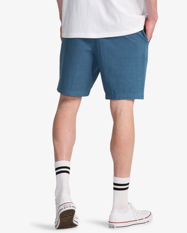 2 Crossfire Wave Washed 18" - Hybride Short voor in en uit het water voor Heren Blue ABYHY03000 Billabong