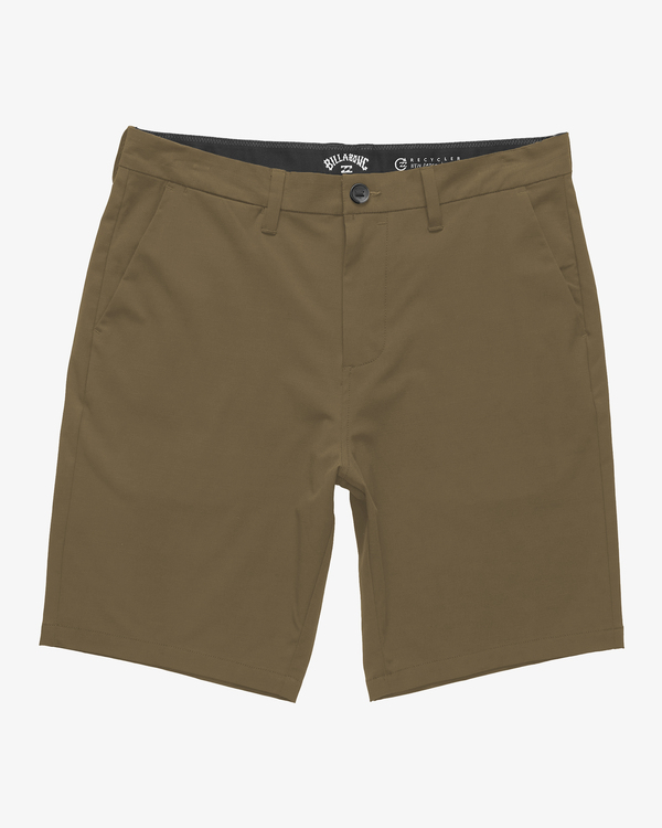 3 Crossfire Solid 20" - Unterwasser-Shorts für Männer Braun ABYHY03002 Billabong