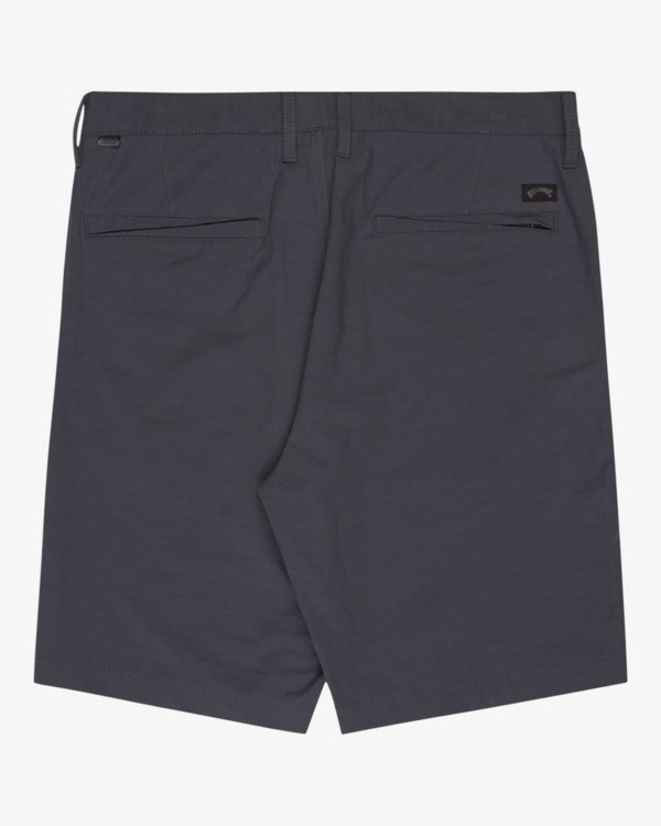 4 Crossfire Solid 20" - Unterwasser-Shorts f&uuml;r M&auml;nner Schwarz ABYHY03002 Billabong