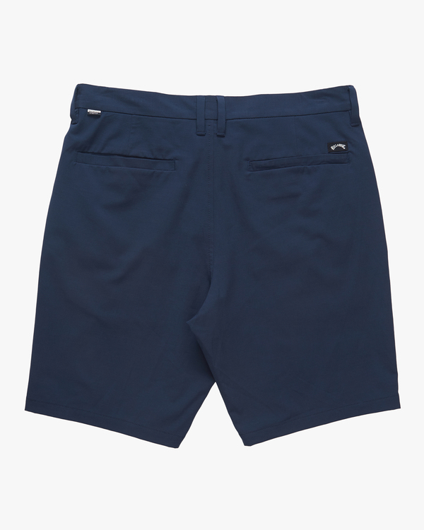 5 Crossfire Solid 20" - Walkshort voor in en uit het water voor Heren Blue ABYHY03002 Billabong