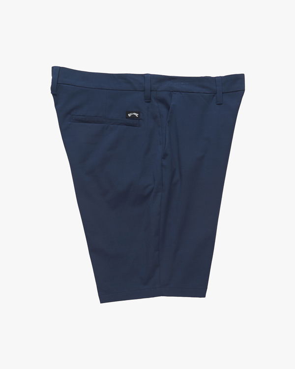 6 Crossfire Solid 20" - Walkshort voor in en uit het water voor Heren Blue ABYHY03002 Billabong