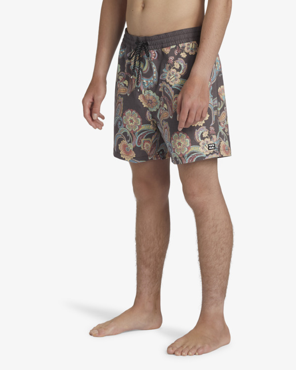 5 Good Times - Layback boardshort 16” (40,6 cm) voor Heren Purple ABYJV00135 Billabong