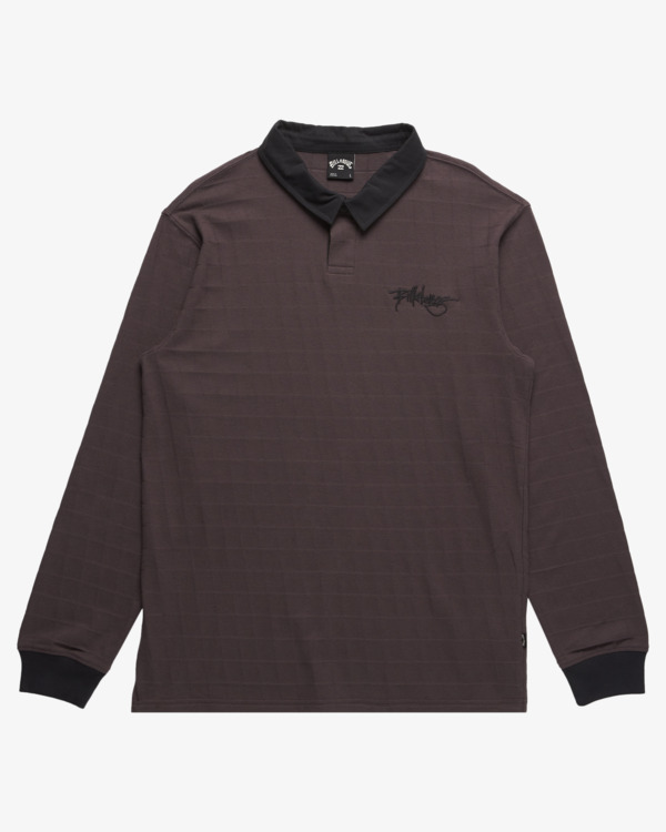 5 Neutron - Polo a maniche lunghe da Uomo Purple ABYKT00234 Billabong