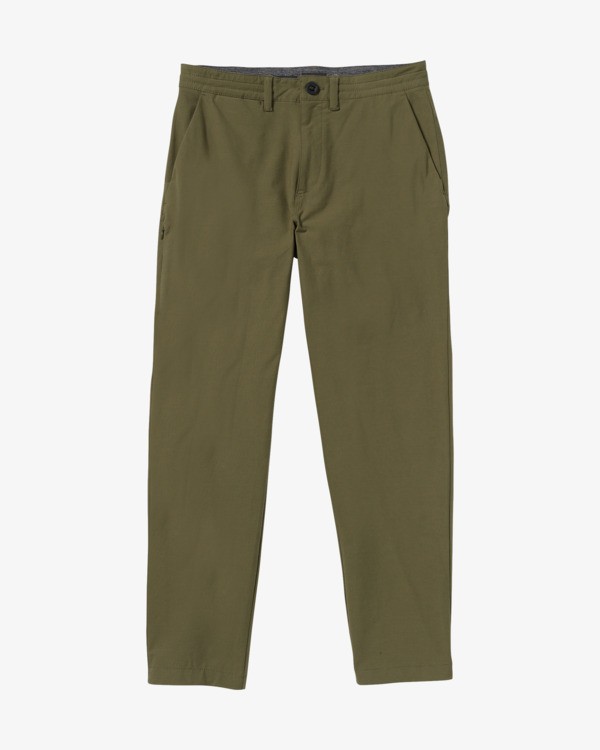 3 Surftrek Plus - Pantaloni tecnici da uomo Green ABYNP00147 Billabong
