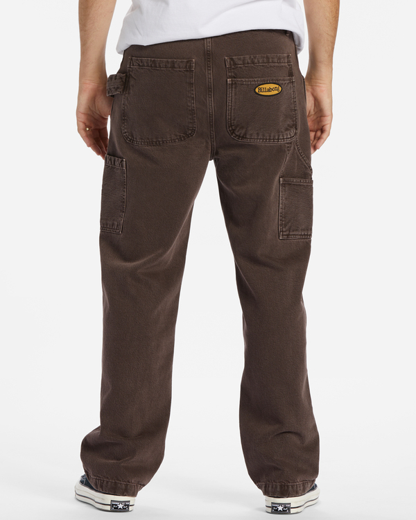 2 Bad Dog - Corduroy Trousers for Men Brown ABYNP00179 Billabong