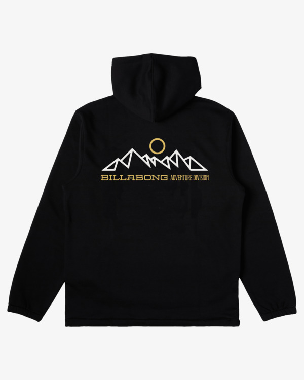 6 Compass  - Pullover Hoodie for Men Black ABYSF00147 Billabong