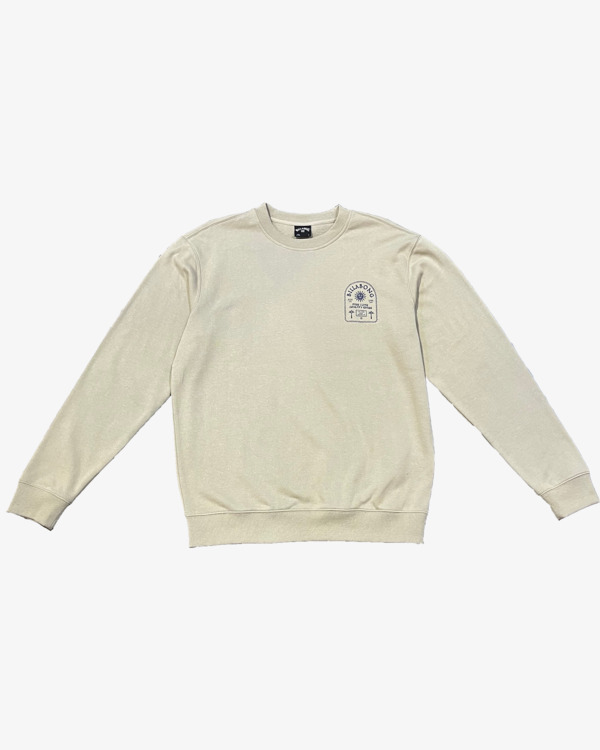 0 Short Sands - Pullover Sweatshirt for Men Beige ABYSF00148 Billabong