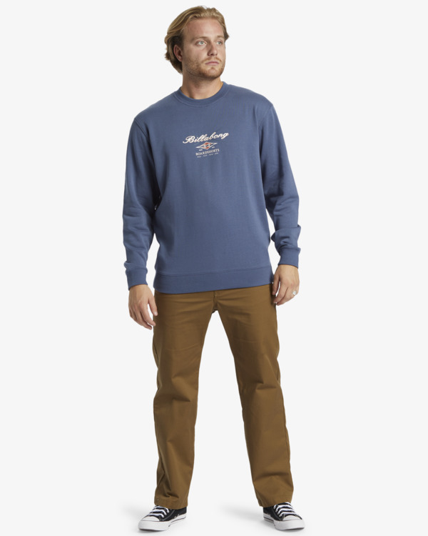 1 Short Sands - Pullover Sweatshirt for Men Blue ABYSF00148 Billabong