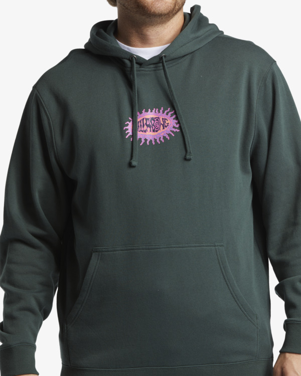 4 Short Sands - Pullover Hoodie for Men Green ABYSF00149 Billabong