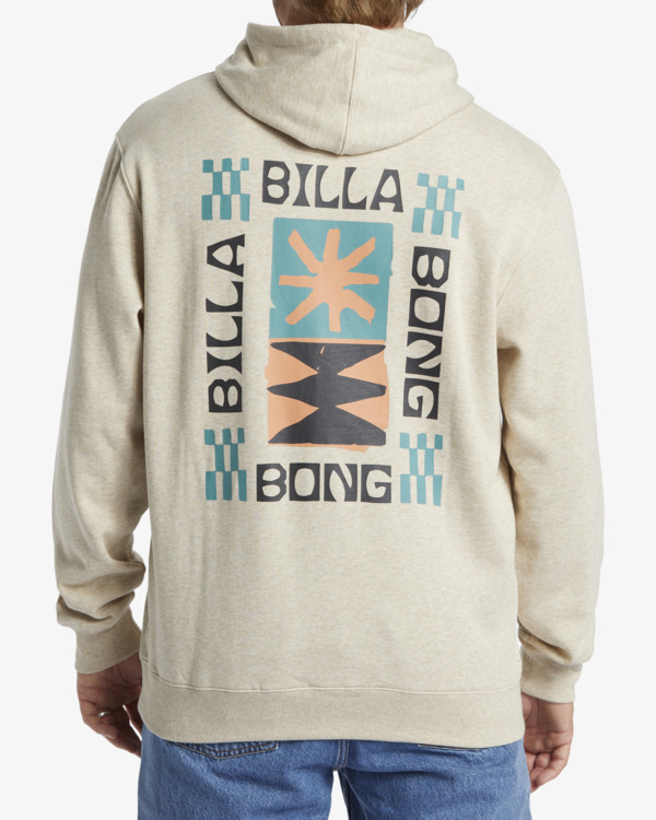 2 Short Sands - Pullover Hoodie for Men White ABYSF00149 Billabong