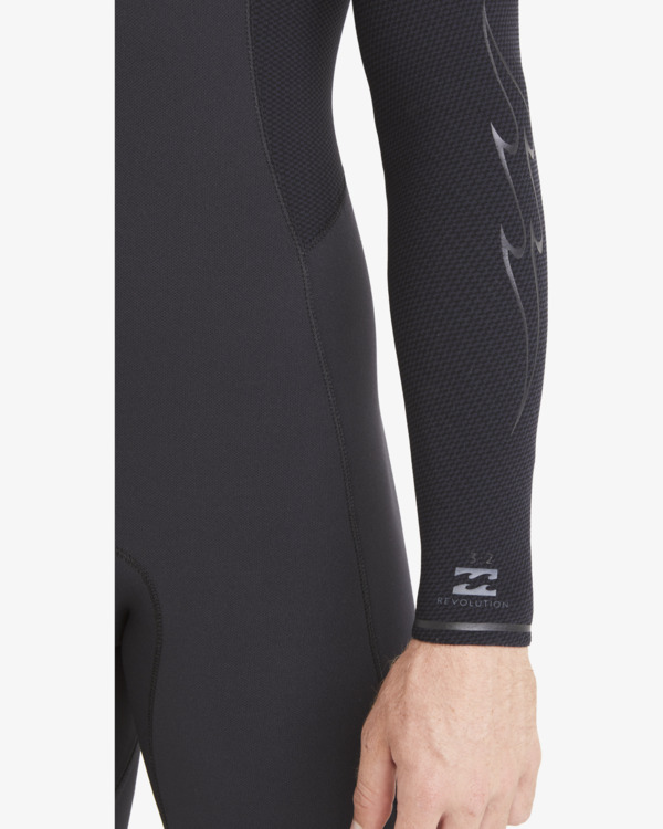 2/2mm Revolution - Men's Black Chest Zip Wetsuit | Billabong