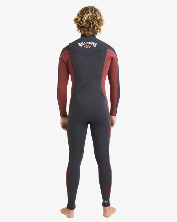 2 3/2mm Absolute Natural   - Traje de Surf con Cremallera en el Pecho para Hombre Rojo ABYW100257 Billabong