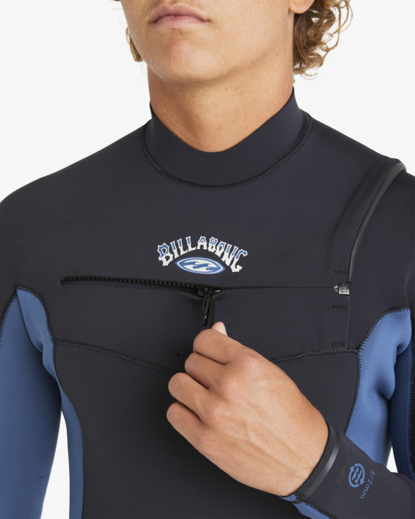 4 4/3mm Absolute Natural   - Wetsuit met GBS en een Borstrits voor Heren Blue ABYW100258 Billabong