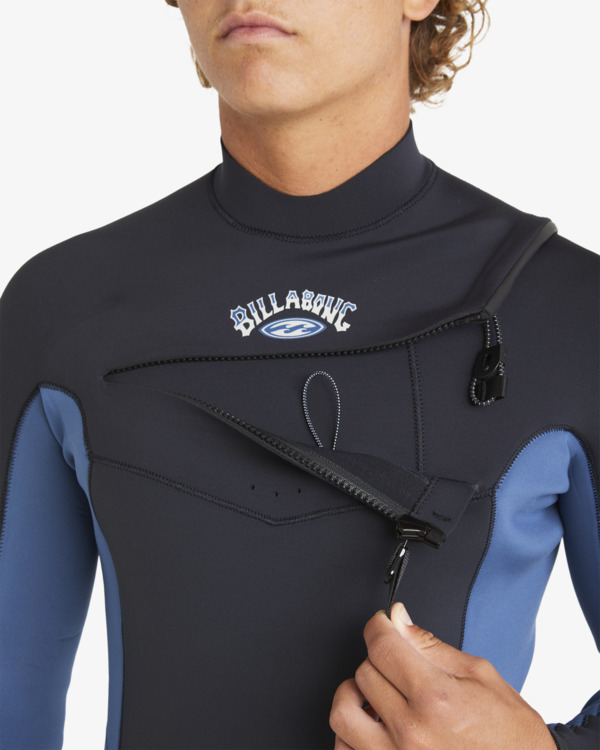 5 4/3mm Absolute Natural   - Wetsuit met GBS en een Borstrits voor Heren Blue ABYW100258 Billabong