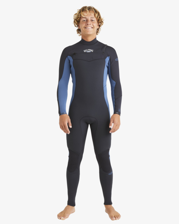 0 4/3mm Absolute Natural   - Traje de Surf GBS con Cremallera en el Pecho para Hombre Azul ABYW100258 Billabong