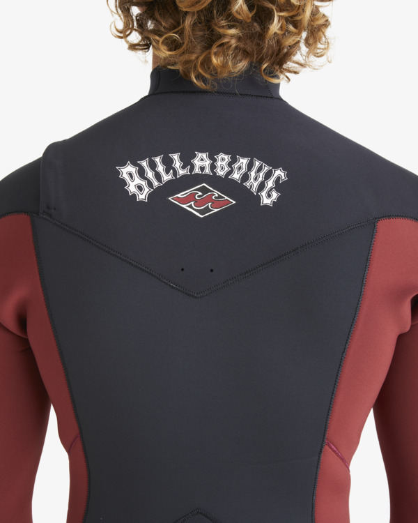 4 4/3mm Absolute Natural   - Chest Zip GBS Wetsuit for Men Red ABYW100258 Billabong