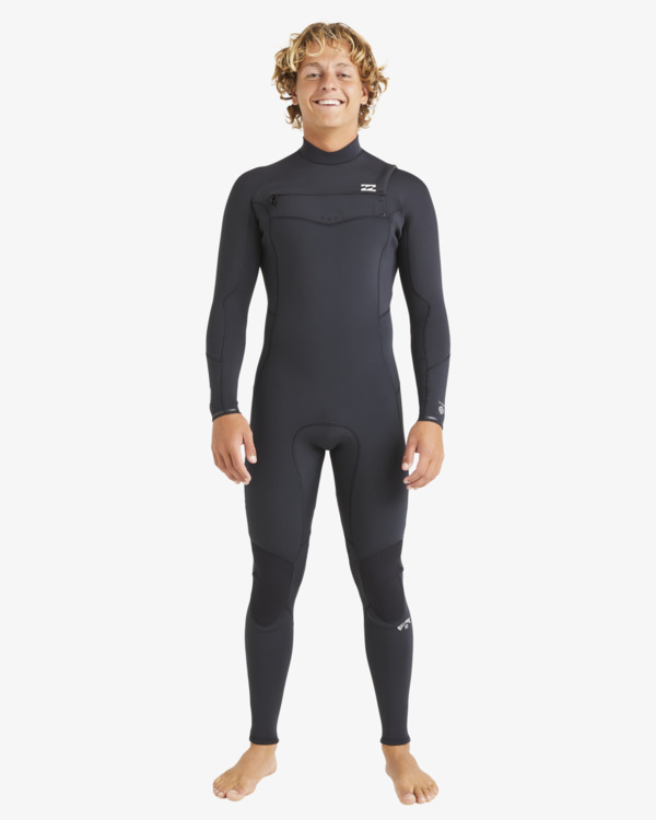 0 5/4mm Absolute Natural  - Chest Zip GBS Wetsuit for Men Black ABYW100259 Billabong