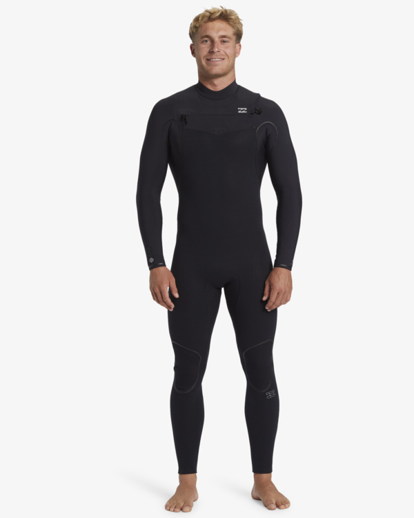 0 5/4mm Furnace Natural   - Chest Zip Wetsuit for Men Black ABYW100260 Billabong