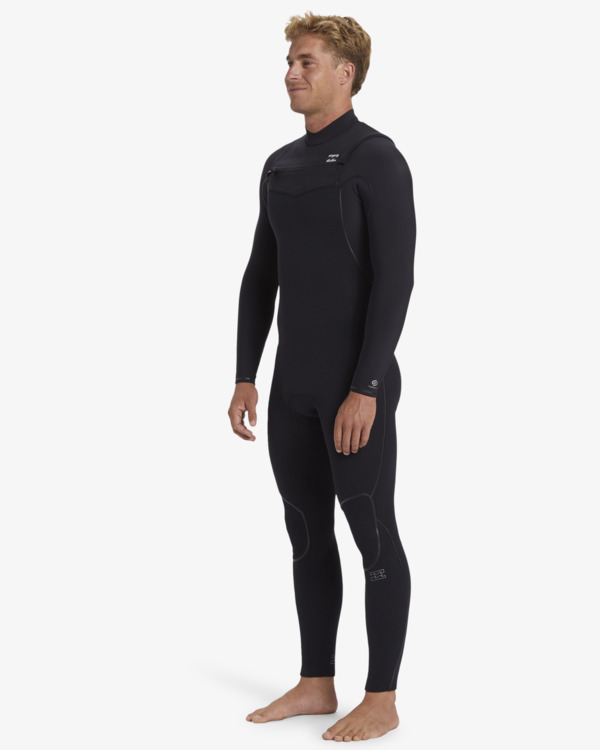 1 5/4mm Furnace Natural   - Wetsuit met een Borstrits voor Heren Black ABYW100260 Billabong