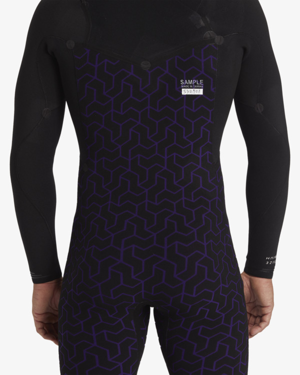 10 3/2mm Furnace Natural   - Chest Zip Wetsuit for Men Black ABYW100264 Billabong