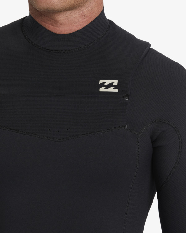 4 3/2mm Revolution Natural   - Chest Zip GBS Wetsuit for Men Black ABYW100266 Billabong