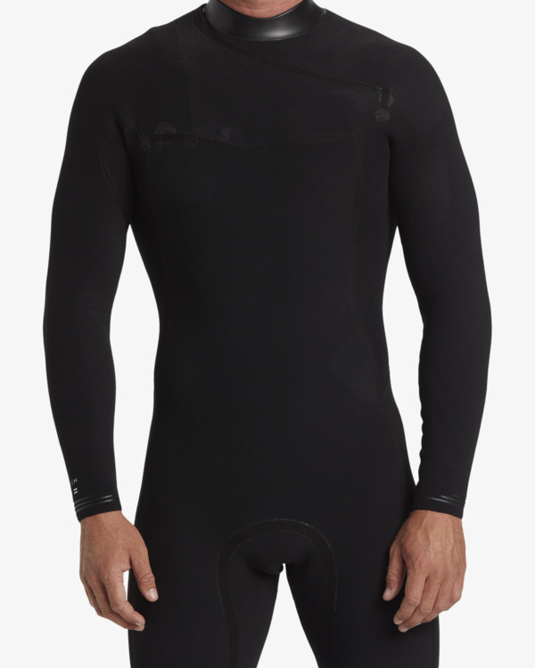 13 3/2mm Revolution Natural   - Chest Zip GBS Wetsuit for Men Black ABYW100266 Billabong