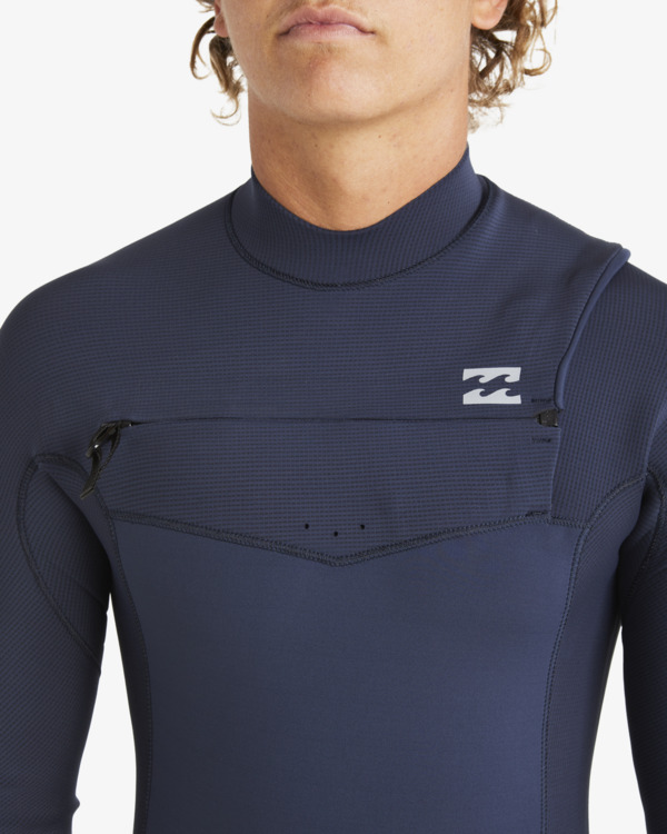 4 4/3mm Revolution Natural   - Chest Zip GBS Wetsuit para Homem Azul ABYW100267 Billabong