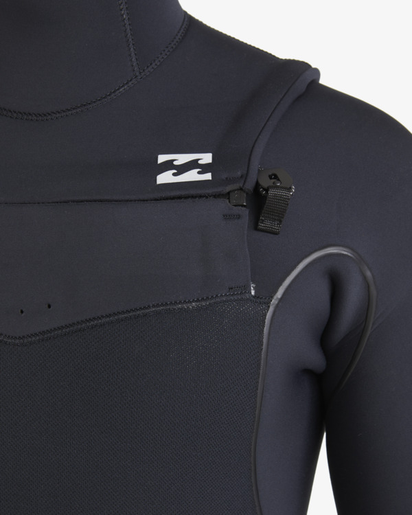 4 6/5mm Furnace Natural - Chest Zip Wetsuit for Men Black ABYW200121 Billabong