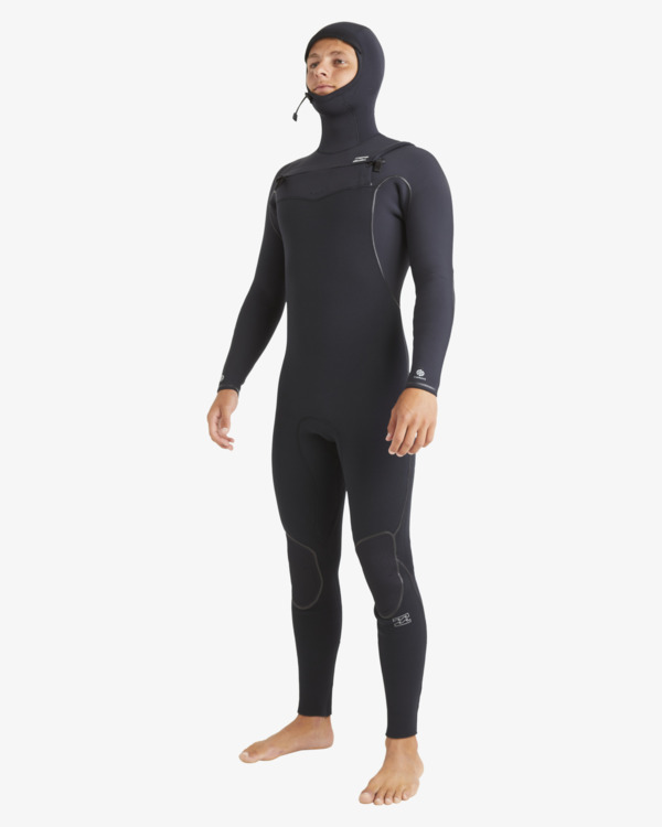 1 6/5mm Furnace Natural - Chest Zip Wetsuit for Men Black ABYW200121 Billabong