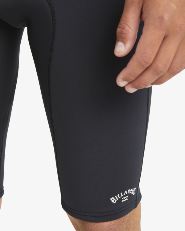 11 2/2mm Absolute Natural - Traje de surf de manga larga con cremallera en el pecho para hombre Negro ABYW400125 Billabong