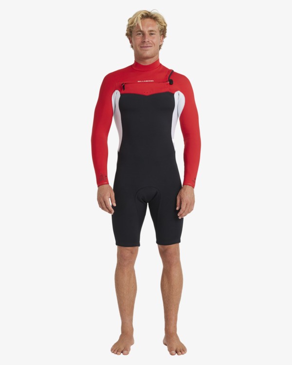 7 2/2mm Revolution Natural - Chest Zip Long Sleeves Springsuit for Men Blue ABYW400128 Billabong