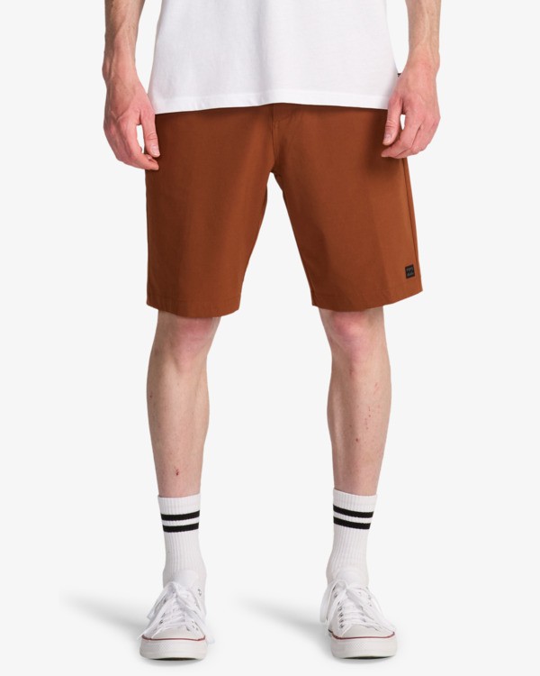 0 Crossfire - Submersible Shorts for Men Brown ABYWS00188 Billabong