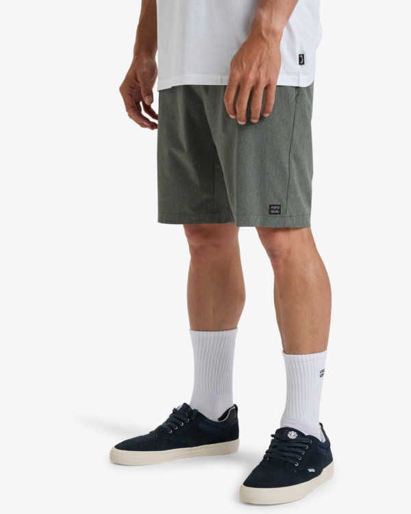 1 Crossfire - Short voor in en uit het water voor Heren Green ABYWS00188 Billabong