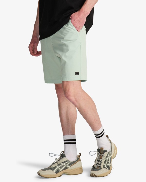 3 Crossfire Mid - Submersible Shorts for Men Green ABYWS00189 Billabong